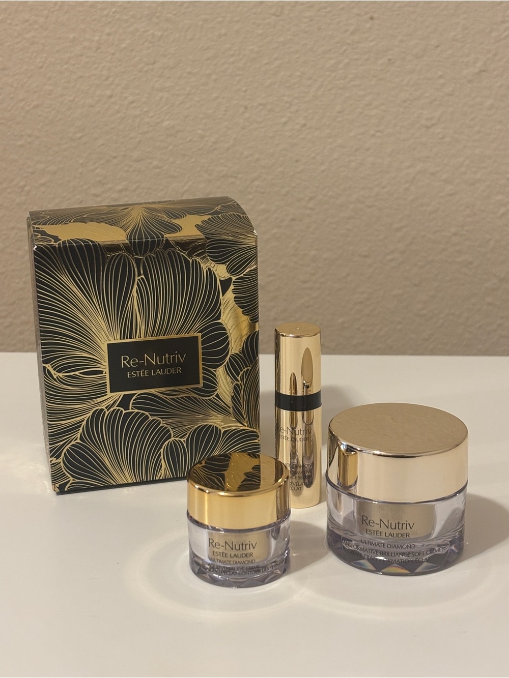 Estee Lauder Re-Nutriv Skincare Set Travel Size NWT